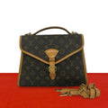 Louis Vuitton Vintage Bel Air Monogram Leather 2-Way Shoulder Bag Brown