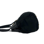 Prada Nylon Tessuto Leather Handbag Mini Tote Black — view 5