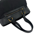 Prada Nylon Tessuto Leather Handbag Mini Tote Black — view 4