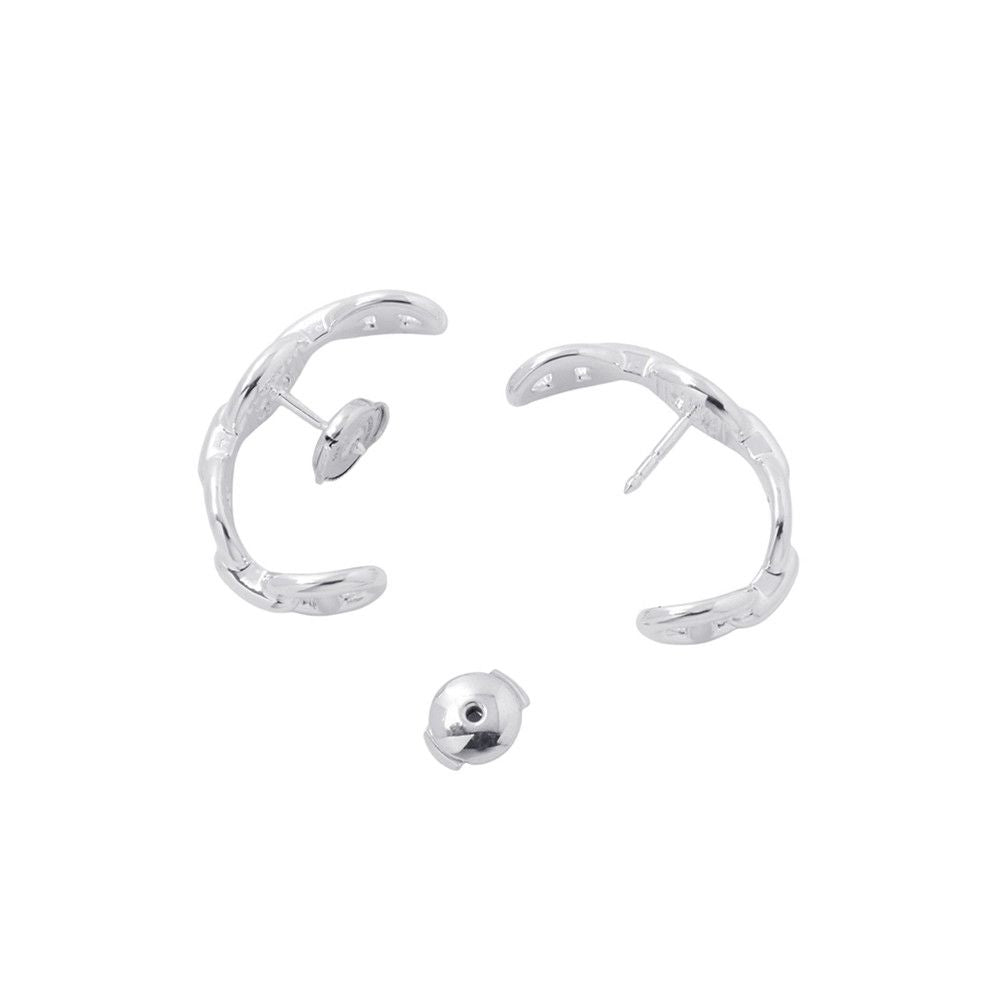 Hermes Earrings Chaine D'ancre TPM — view 3