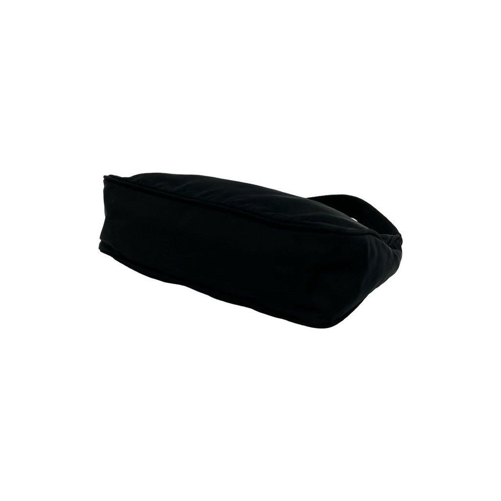 Prada Nylon Tessuto Mini Handbag Pouch Case Black — view 8