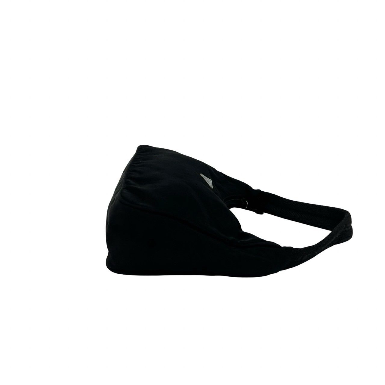 Prada Nylon Tessuto Mini Handbag Pouch Case Black — view 6