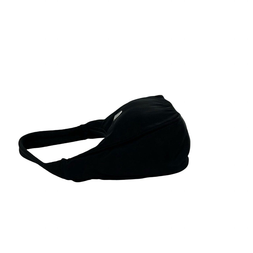 Prada Nylon Tessuto Mini Handbag Pouch Case Black — view 5