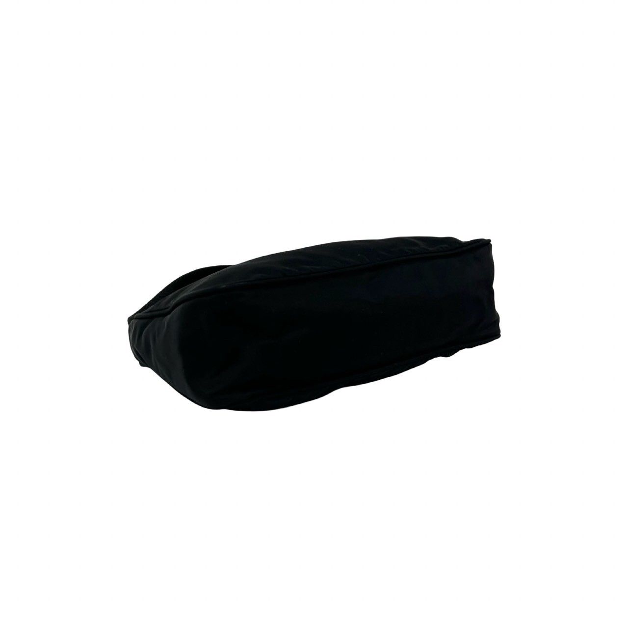 Prada Nylon Tessuto Mini Handbag Pouch Case Black — view 7