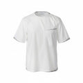 Hermes Short Sleeve Shirt Blouse Cotton Top 15 3 4 40 White