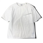 Hermes Short Sleeve Shirt Blouse Cotton Top 15 3 4 40 White — view 2