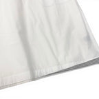 Hermes Short Sleeve Shirt Blouse Cotton Top 15 3 4 40 White — view 5