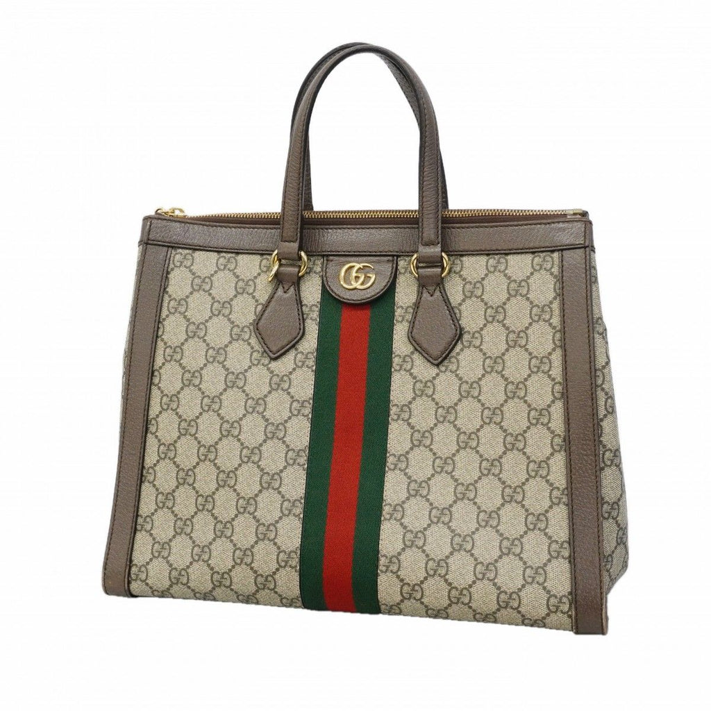 Gucci Tote Ophidia Brown Gold