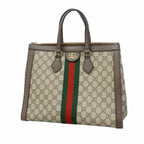 Gucci Tote Ophidia Brown Gold