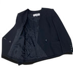 Dior Color Jacket L Black Wool — view 4