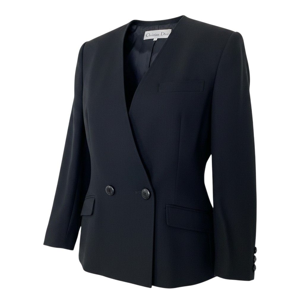 Dior Color Jacket L Black Wool