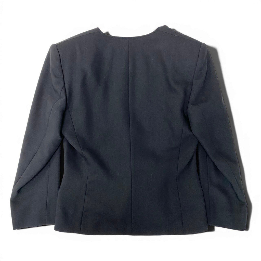 Dior Color Jacket L Black Wool — view 3
