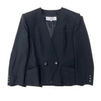 Dior Color Jacket L Black Wool — view 2