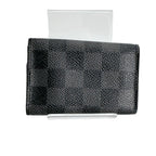 Louis Vuitton Damier Graphite Case Multicles 6 Key Black Key Holder — view 2