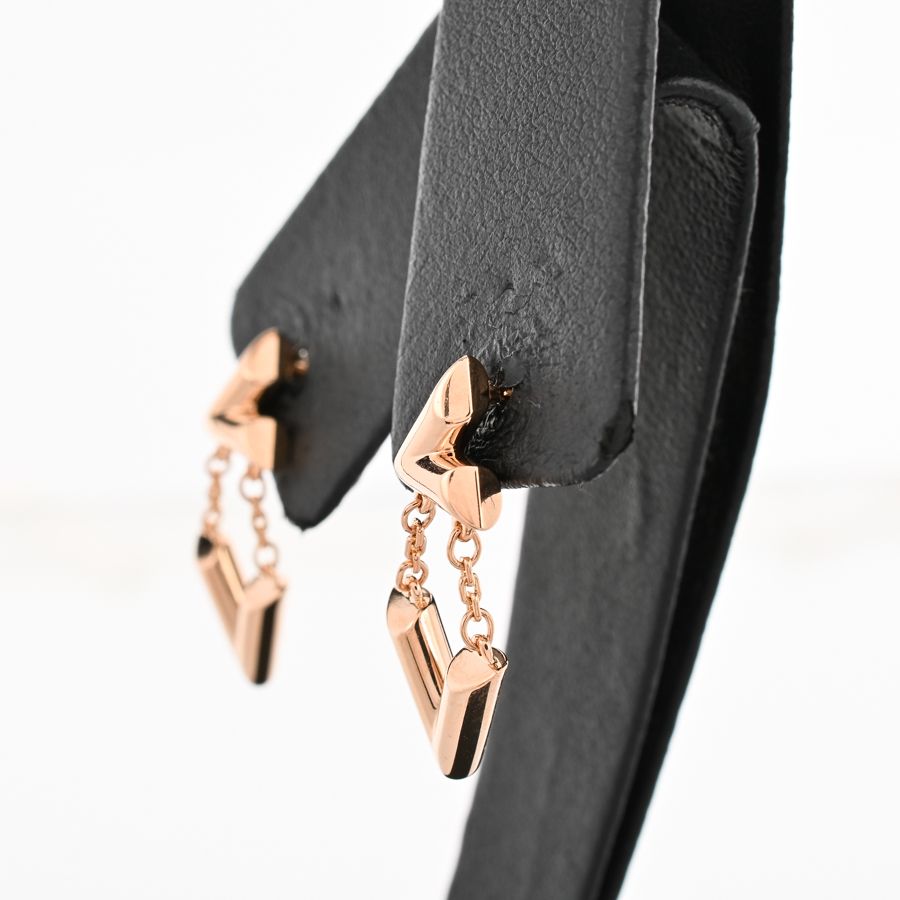 Louis Vuitton Earrings LV Vault Upside Down — view 3