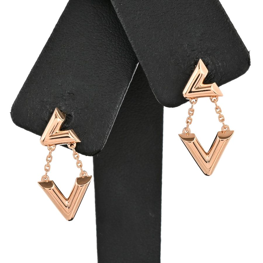 Louis Vuitton Earrings LV Vault Upside Down