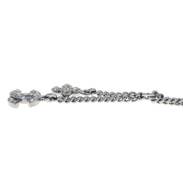 Chanel Necklace Silver — view 3