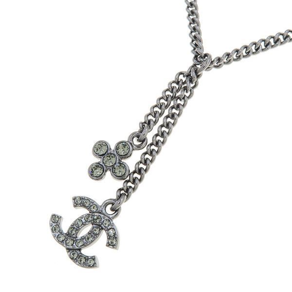 Chanel Necklace Silver — view 2