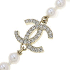 Chanel Faux Pearl Long Necklace — view 2
