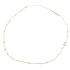 Chanel Faux Pearl Long Necklace