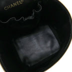 Chanel Bicolor Vanity Bag Black — view 2