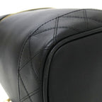 Chanel Bicolor Vanity Bag Black — view 4