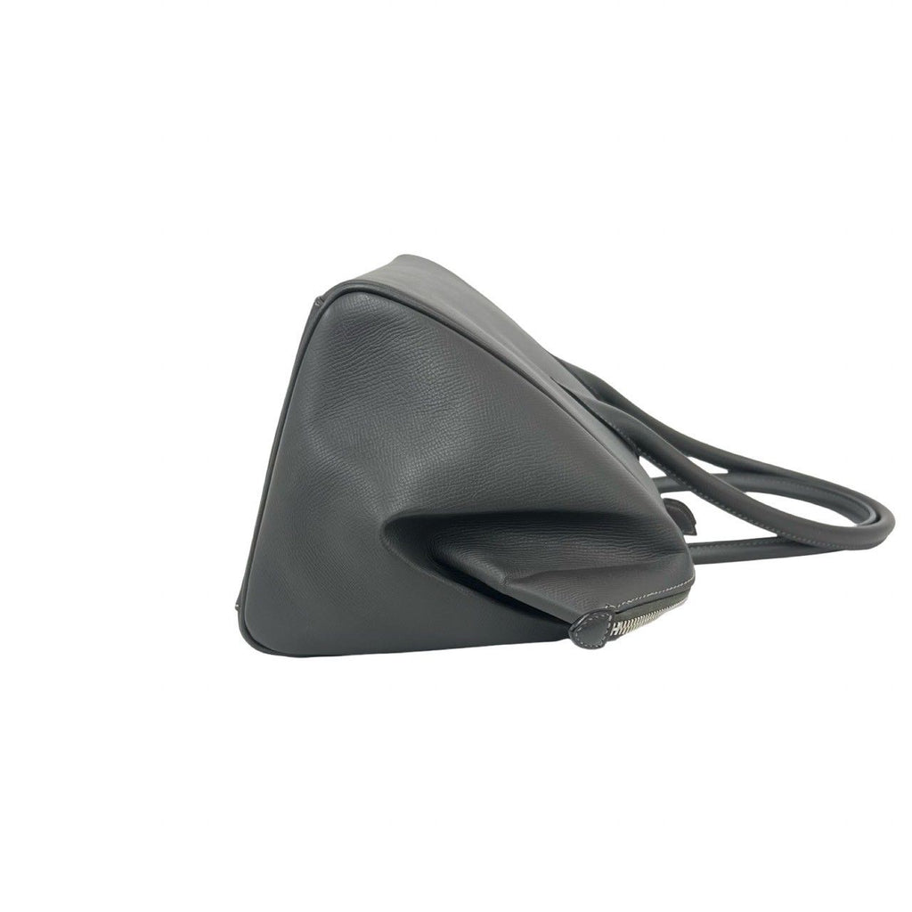 Hermes Paris Bombay 40 Veau Epsom Mini Boston Bag Graphite — view 6