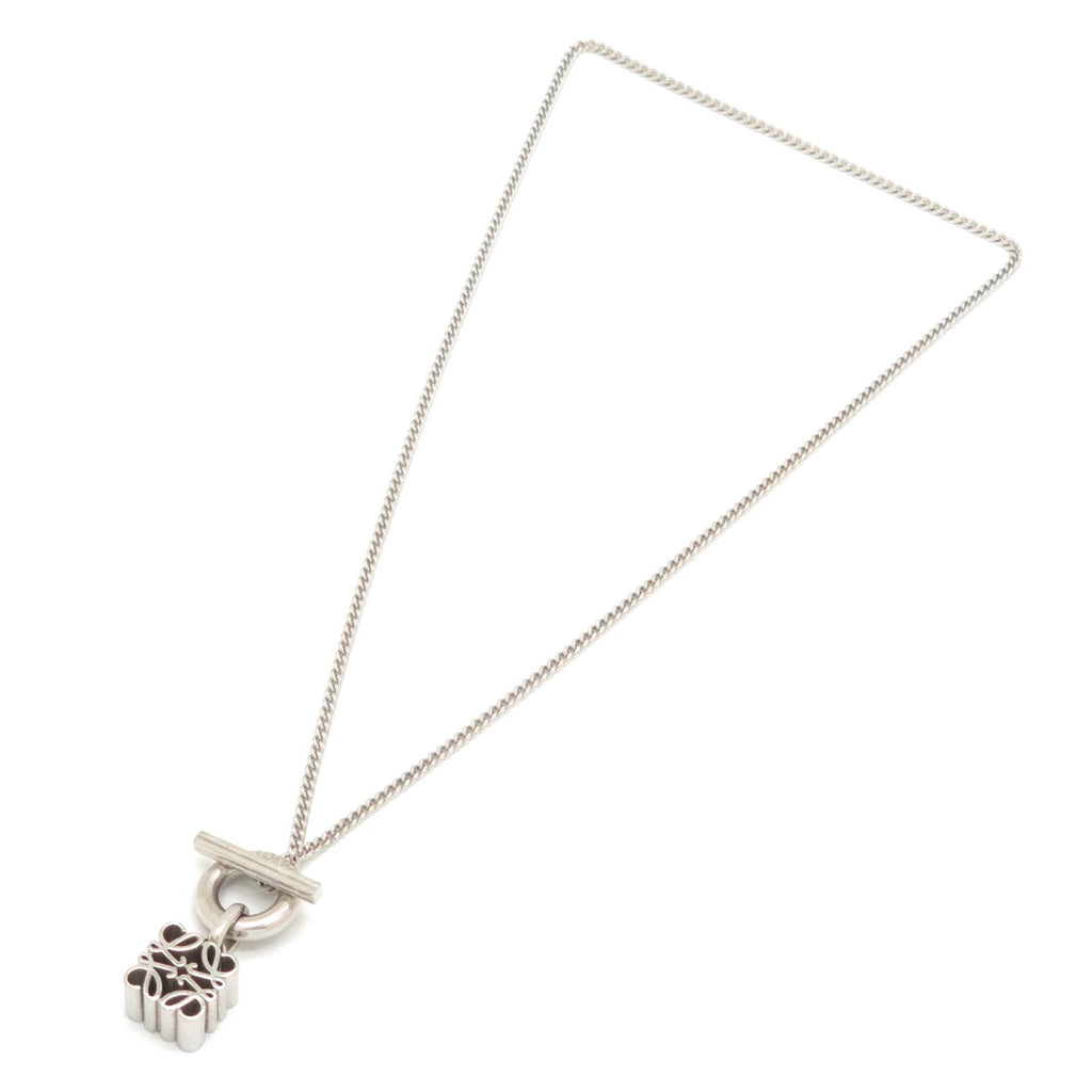 Loewe Anagram Pendant 39 Toggle Closure Sterling Silver — view 2