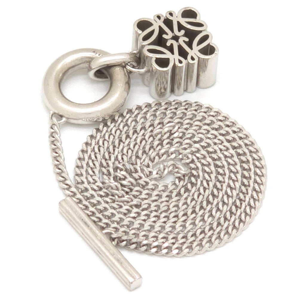 Loewe Anagram Pendant 39 Toggle Closure Sterling Silver — view 4