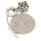 Loewe Anagram Pendant 39 Toggle Closure Sterling Silver — view 4