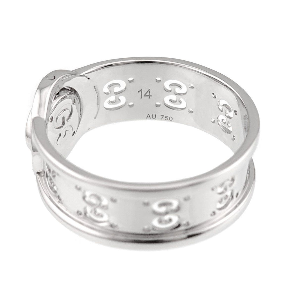 Gucci Icon Towa Ring Diamond 18k WG White Gold 750 — view 5