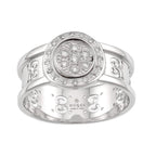 Gucci Icon Towa Ring Diamond 18k WG White Gold 750 — view 2