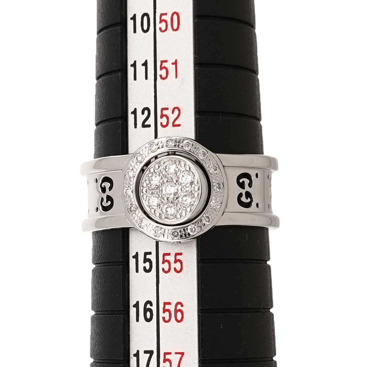 Gucci Icon Towa Ring Diamond 18k WG White Gold 750 — view 7