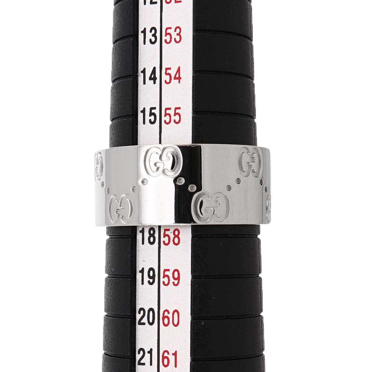 Gucci Icon Wide Ring 18k WG White Gold 750 — view 7