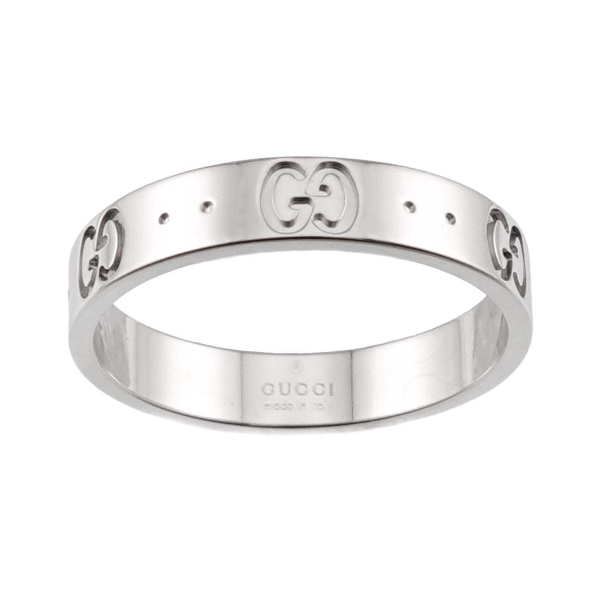 Gucci Icon Ring 18k WG White Gold 750 — view 2