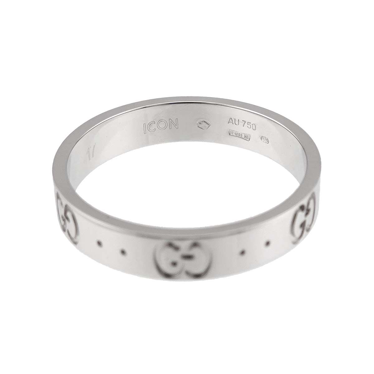 Gucci Icon Ring 18k WG White Gold 750 — view 4