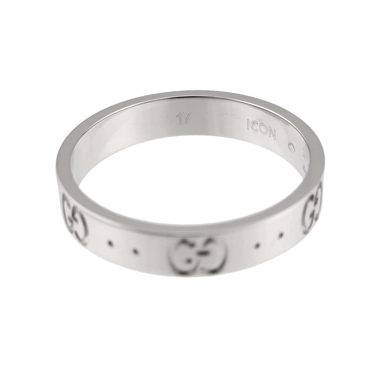 Gucci Icon Ring 18k WG White Gold 750 — view 5