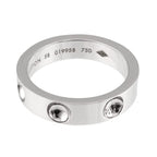 Louis Vuitton Bague Empreinte 58 Ring 18k WG 750 Petit — view 4