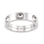 Louis Vuitton Bague Empreinte 58 Ring 18k WG 750 Petit — view 2
