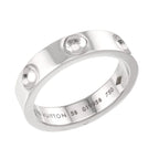 Louis Vuitton Bague Empreinte 58 Ring 18k WG 750 Petit — view 5
