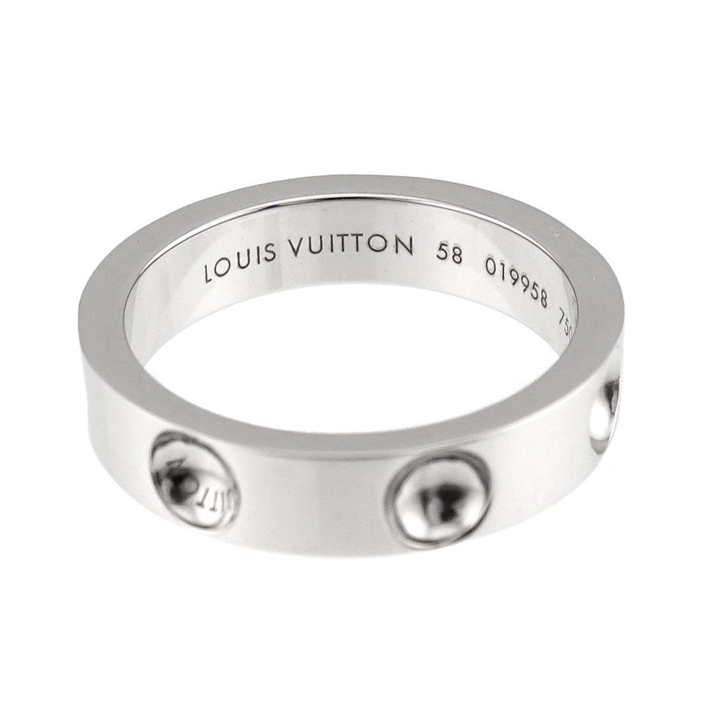 Louis Vuitton Bague Empreinte 58 Ring 18k WG 750 Petit — view 3