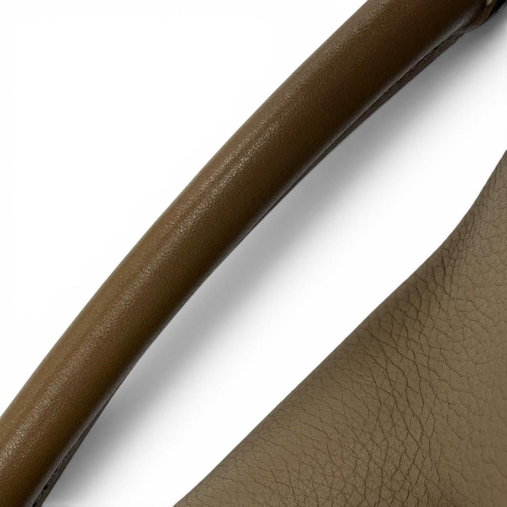 Loewe Puzzle Mini 2-Way Calf Leather Shoulder Bag Beige — view 9