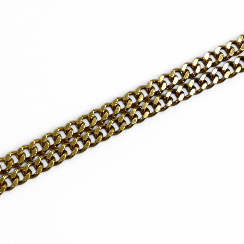 Celine Triomphe Canvas Logo Chain Clutch Shoulder Bag Box Included — view 8
