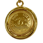 Chanel Vintage Metal 31 Rue Cambon CC Logo Chain Belt Gold Plated — view 6