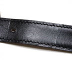 Hermes Belt Leather 24 Black Gold — view 4