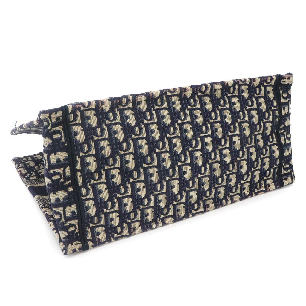 Dior Oblique Book Tote Canvas Navy — view 4