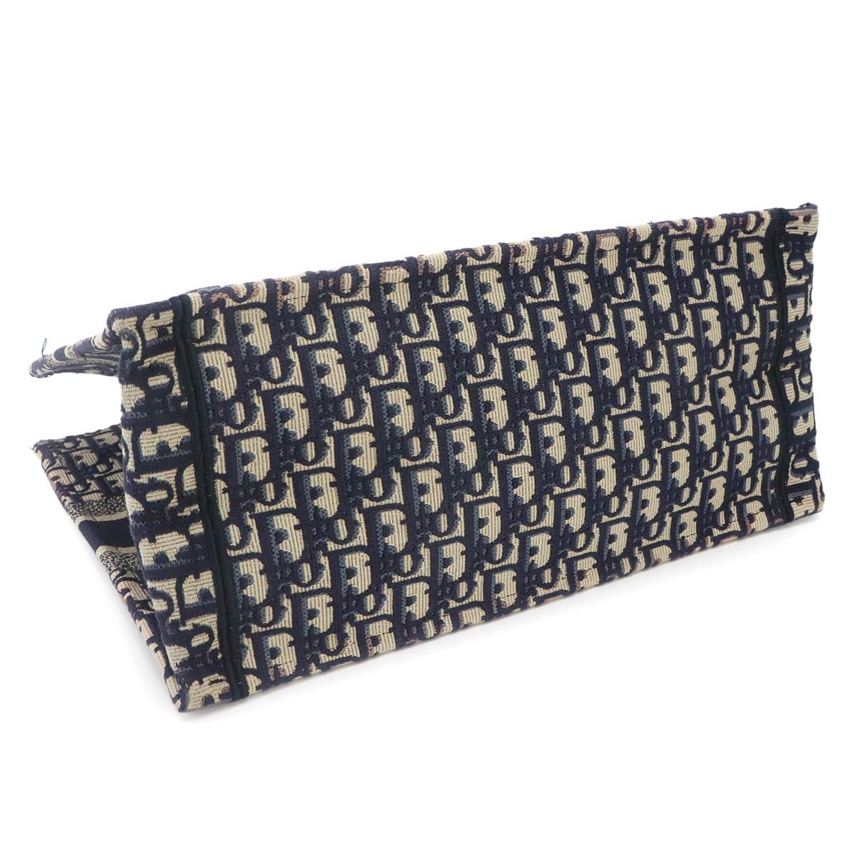 Dior Oblique Book Tote Canvas Navy — view 4