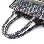 Dior Oblique Book Tote Canvas Navy — view 5