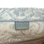 Dior Book Tote Canvas Ecruwhite Gray — view 7