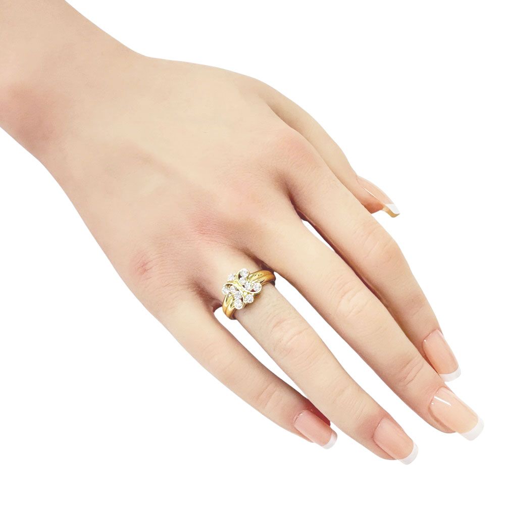 Celine Ring 18k Gold Diamond — view 2
